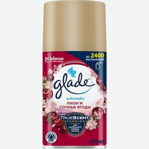 Сменный баллон Glade Automatic Пион и Сочные Ягоды 269мл