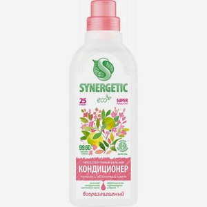 Кондиционер для белья Synergetic Помело и Яблоко 750мл