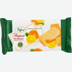 Вафли Bifrut апельсин-лимон на сорбите, 100г