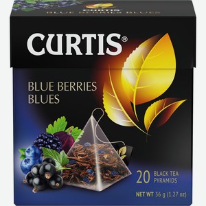 Чай черный CURTIS Ягодный Блюз аром., Россия, 20 пир