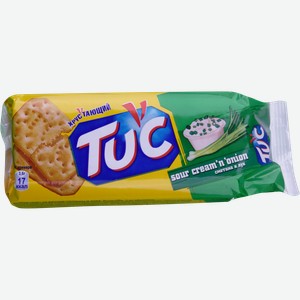 Крекер Tuc со сметаной и луком, 100 г