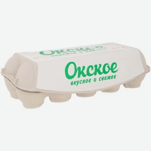 Яйцо Окское СО белые 10шт