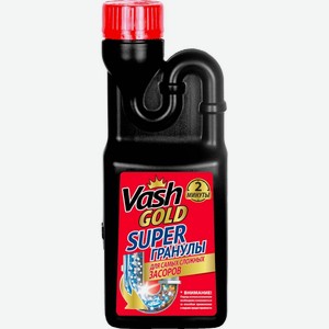 Средство для прочистки труб Vashgold Super гранулы 600г