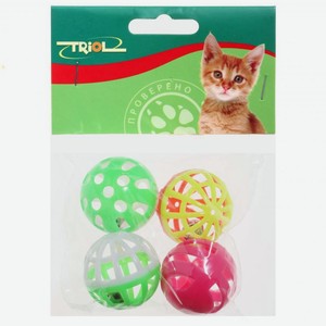 Набор игрушек Triol для кошек в ассортименте