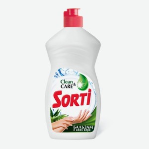 Средство для мытья посуды Sorti Clean&Care Бальзам Алоэ вера, 450 мл.