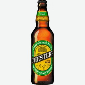 Сидр Chesters грушевый сладкий 5% 450мл