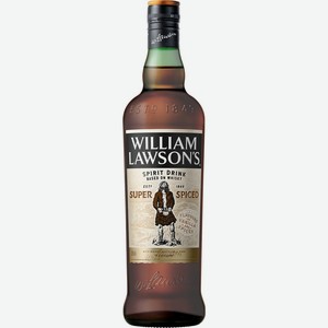 Напиток спиртной WILLIAM LAWSON S Супер Спайсд зерновой дистилл. купажированный алк.35%, Россия, 1 L