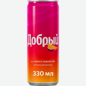 Напиток Добрый Манго-маракуйя 330мл