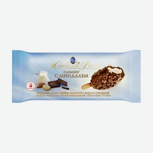 Эскимо, Жемчужина России, миндаль, 80 г