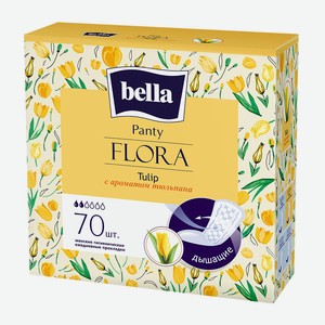 Прокладки ежедневные Bella Panty Frora Tulip с ароматом тюльпана 70шт