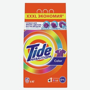 Стиральный порошок Tide Автомат Color, 6 кг