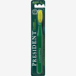 Зубная щетка President Classic средняя