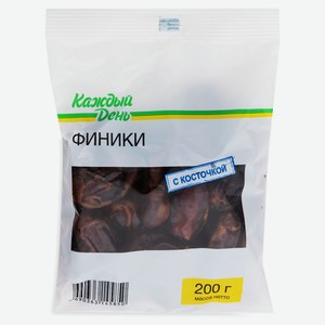 Финики с косточкой «Каждый День», 200 г