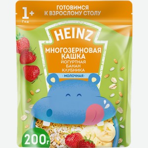 Каша Heinz Я Большой многозерновая йогуртовая банан клубника 200г