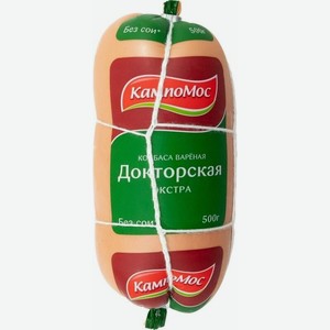 Колбаса КампоМос Докторская Экстра из мяса кур вареная 500г
