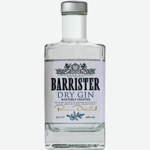 Джин Barrister Dry 40% 500мл