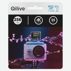 Карта памяти Qilive microsdхc 256 Гб без адаптера