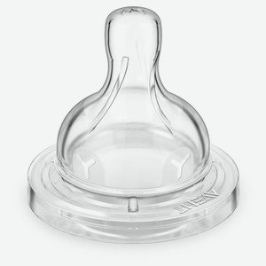 Соска Philips Avent Classic+ для густых жидкостей силиконовая с 6 мес., 2 шт