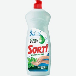 Средство для мытья посуды Sorti Глицерин и мята, 900 мл