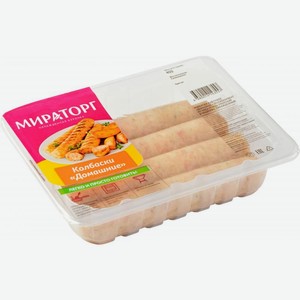 Колбаски Мираторг Домашние для гриля из мяса птицы 400г