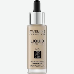 Тональная основа Eveline Liquid Control жидкая тон 015 32мл