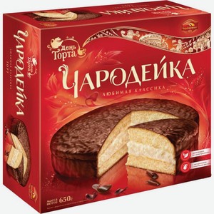 Торт Черемушки Чародейка 650г