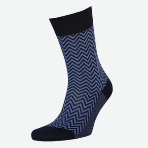 Носки мужские RuSocks М3-13670 - Синий, Жаккард, 27