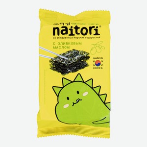 Чипсы NAITORI из морской водоросли с солью 5г.
