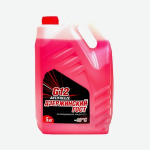 Антифриз G12, 5кг, красный