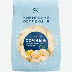 Пельмени со сливочным маслом 0,7 кг Сибирская коллекция