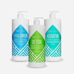 Кондиционер для волос KRASSA Professional 1 литр КРАССА Косметикс