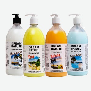 Dream Nature Гель для душа с дозатором, 1л
