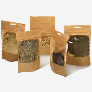 Крафт пакет 100 г (Приправы и специи),  Новые продукты 