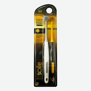 Зубные щетки Smile Care Upwill средней жесткости 2 шт.