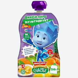 Пюре фруктовое для детского питания  Фиксики  12*210 гр Белфуд