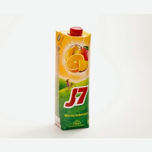 Сок  J7  Мультифрукт с мякотью, 0,97 л, Россия