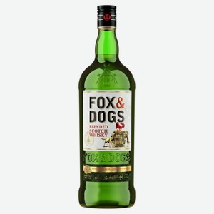 Виски Fox&Dogs Россия, 1 л