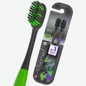 Набор зубных щеток Biomed Black 2шт