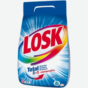 Порошок стиральный Losk Active 6 Горное Озеро автомат, 2.7кг