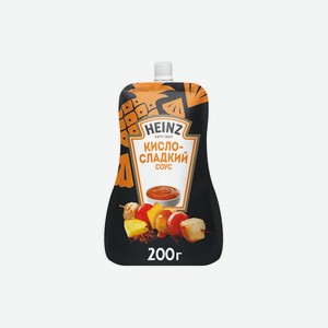 Соус Heinz Кисло-сладкий дой-пак 200 г