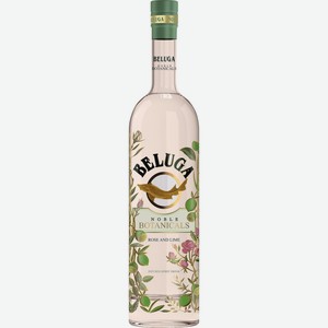 Настойка BELUGA Noble Botanicals роза и лайм горькая алк.30%, Россия, 0.5 L