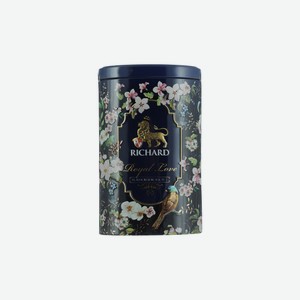 Чай черный Richard Royal love листовой, 80 г, металлическая банка