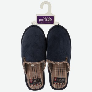 Обувь домашняя мужская (пантолеты) AW23 , 3890M-CH-C, р.41-46