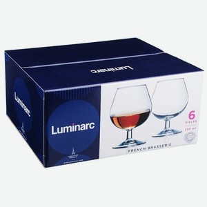 Набор бокалов для коньяка Luminarc Bubbles Degust, 250мл х 6шт