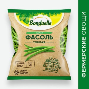 Фасоль Bonduelle целая свежезамороженная 400г