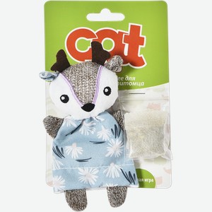 Игрушка для кошек Олень с кошачьей мятой