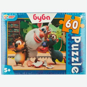 Пазл 60 деталей, Буба, Умные игры
