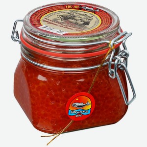 Икра нерки Камчатское море лососевая зернистая, 500г Россия
