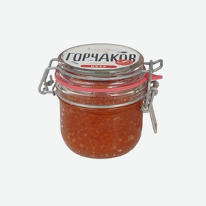 Икра Gorchakov Group кеты лососевая, 230г Россия