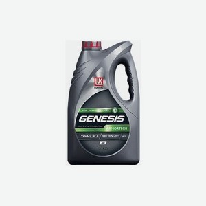 Моторное масло LUKOIL Genesis Armortech JP, 5W-30, 4л, синтетическое [3149902]